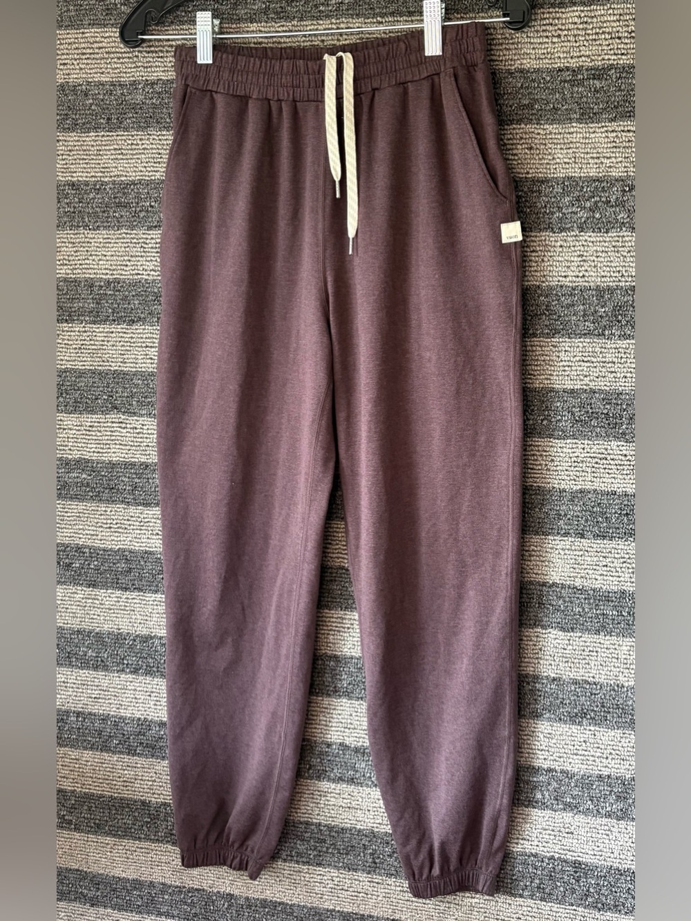 Vuori Women’s Brown Drawstring Joggers Sweatpants Size XS EUC